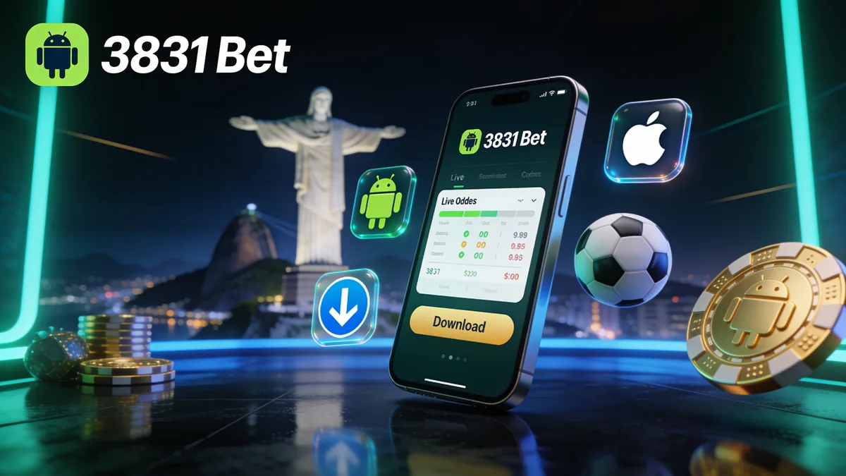 3831 bet no Brasil — Cadastro na 3831 bet pelo aplicativo móvel