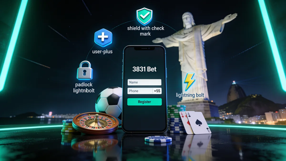 Como fazer o cadastro na 3831 bet online: etapas simples para jogadores no Brasil
